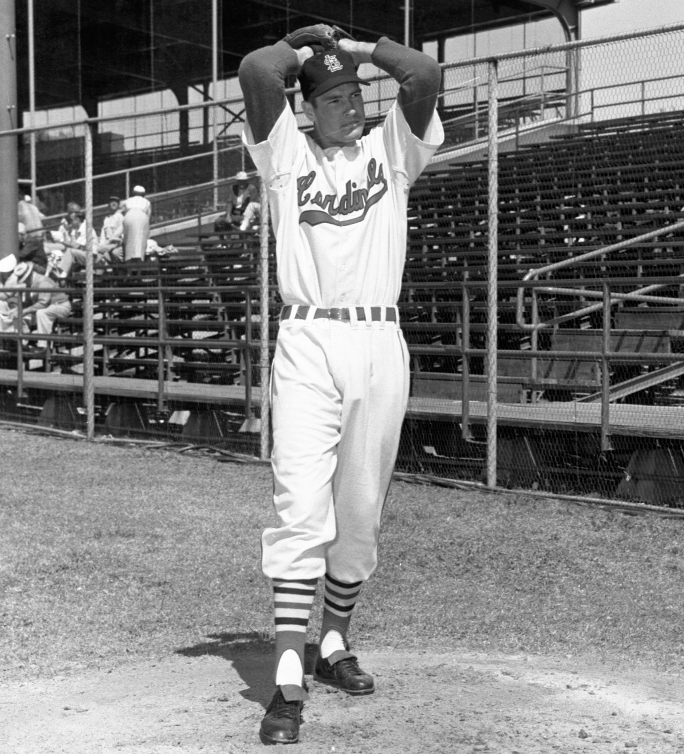#CardCorner: 1957 Topps Lindy McDaniel | Baseball Hall of Fame